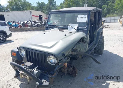 2003 Jeep Wrangler Se from USA, damaged, VIN 1J4FA29133P303827